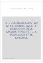 LA POESIE DE PHILIPPE JACCOTTET. ETUDES REUNIES PAR M.-C. DUMAS,
