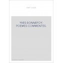 YVES BONNEFOY POEMES COMMENTES REL