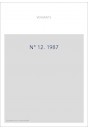 VERSANTS 12 1987