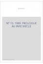 VERSANTS 15 1989