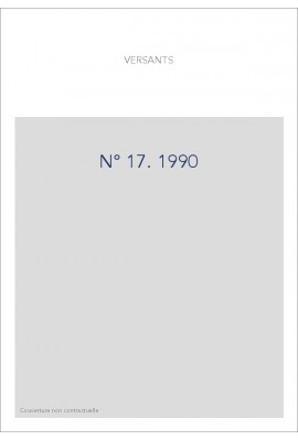 REVUE SUISSE DES LITTERATURES ROMANES. N° 17-18.