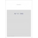 REVUE SUISSE DES LITTERATURES ROMANES. N° 17-18.