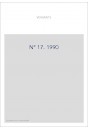 REVUE SUISSE DES LITTERATURES ROMANES. N° 17-18.
