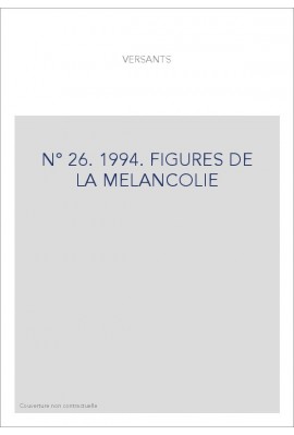 FIGURES DE LA MELANCOLIE