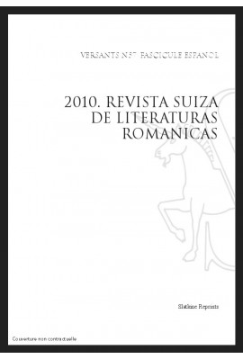 VERSANTS 57/3. FASCICULO ESPANOL. LITERATURA Y NARCOTRAFICO