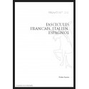 VERSANTS 57 - FASCICULES FRANCAIS, ESPANOL, ITALIANO
