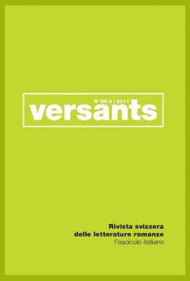 VERSANTS 58/2. FASCICOLO ITALIANO.