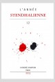 L’ANNÉE STENDHALIENNE N° 12 – 2013