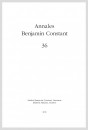 ANNALES BENJAMIN CONSTANT 36 2011