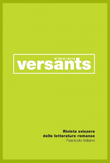 VERSANTS 59/2. FASCICOLO ITALIANO