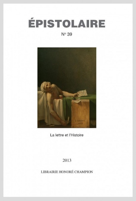 LA LETTRE ET L'HISTOIRE