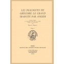 LES DIALOGUES DE GRÉGOIRE LE GRAND TRADUITS PAR ANGIER