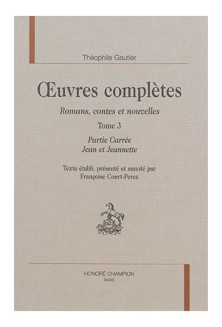 PARTIE CARRÉE. JEAN ET JANETTE.