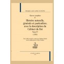 OEUVRES COMPLETES VOL IV. HISTOIRE NATURELLE, GENERALE ET PARTICULIERE AVEC LA DESCRIPTION DU CABINET DU ROI