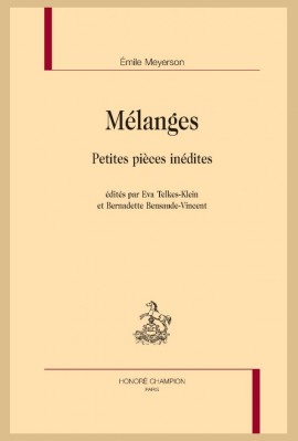 MELANGES PETITES PIECES INEDITES