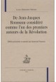 DE JEAN-JACQUES ROUSSEAU CONSIDERE COMME L'UN DES PREMIERS AUTEURS DE LA REVOLUTION