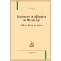 LITTÉRATURE ET ÉDIFICATION AU MOYEN ÂGE