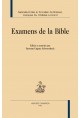 EXAMENS DE LA BIBLE