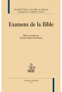 EXAMENS DE LA BIBLE