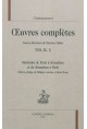 OEUVRES COMPLETES VIII IX X. ITINERAIRE DE PARIS A JERUSALEM ET DE JERUSALEM A PARIS