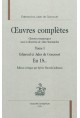 OEUVRES COMPLÈTES. OEUVRES ROMANESQUES SOUS LA DIRECTION DE ALAIN MONTANDON. TOME 1. EN 18..