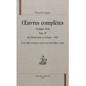OEUVRES COMPLETES. SECTION VII. CRITIQUE D'ART. TOME IV. LES BEAUX-ARTS EN EUROPE - 1855