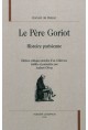 LE PERE GORIOT HISTOIRE PARISIENNE