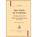 DEUX TRAITÉS SUR LA TOLERANCE L’ASIATIQUE TOLÉRANT (1748) REQUÊTE DES PROTESTANTS FRANÇAIS AU ROI (1763)
