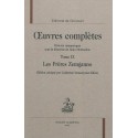 OEUVRES COMPLÈTES. OEUVRES ROMANESQUES. TOME 9. LES FRÈRES ZEMGANNO