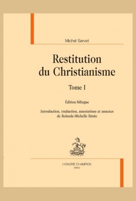 RESTITUTION DU CHRISTIANISME