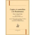 COPIER ET CONTREFAIRE . FAUX ET USAGE DE FAUX