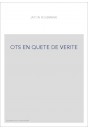OTS EN QUETE DE VERITE