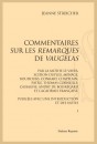 COMMENTAIRES REMARQUES VAUGELAS
