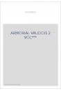 ARMORIAL VAUDOIS 2 VOL***