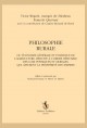 PHILOSOPHIE RURALE