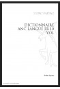 DICTIONNAIRE DE L'ANCIENNE LANGUE FRANÇAISE ET DE TOUS SES DIALECTES DU IX AU XV SIÈCLE