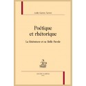 POÉTIQUE ET RHÉTORIQUE