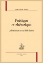 POÉTIQUE ET RHÉTORIQUE