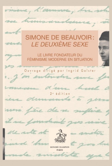 SIMONE DE BEAUVOIR : LE DEUXIEME SEXE.