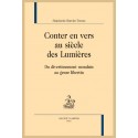 CONTER EN VERS AU SIÈCLE DES LUMIÈRES
