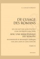 DE L'USAGE DES ROMANS