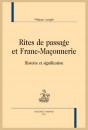 RITES DE PASSAGE ET FRANC-MAÇONNERIE