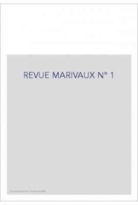 REVUE MARIVAUX N° 1