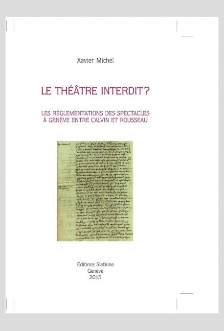 LE THÉÂTRE INTERDIT