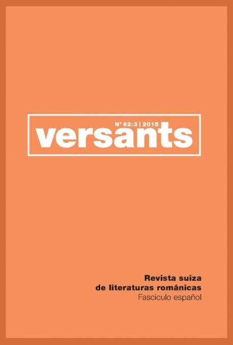 VERSANST 62 FASCICULE ESPAGNOL. EL CUENTO ESPANOL EN LOS ALBORES DEL SIGLIO XXI