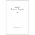 ANNALES BENJAMIN CONSTANT 40 2015