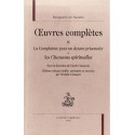 OEUVRES COMPLETES TOME IX. COMPLAINTE POUR UN DETENU PRISONNIER ET CHANSONS SPIRITUELLES