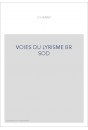 VOIES DU LYRISME BR SOD
