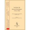 LECTURES DU JOURNAL HELVÉTIQUE 1732-1782