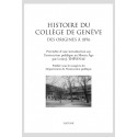 HISTOIRE DU COLLEGE DE GENEVE